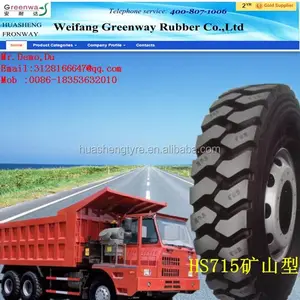 HUASHENG TAITONG KAPSEN מותג סין ספקים משאית צמיגי 9.00R20 10.00R20 11.00R20 12.00R20 TBR בצור