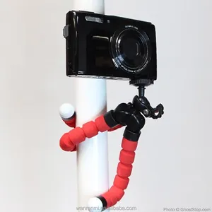 กล้องวิดีโอ MiniTripod ฟองน้ำผู้ถือโทรศัพท์สำหรับกล้องสมาร์ทโฟน