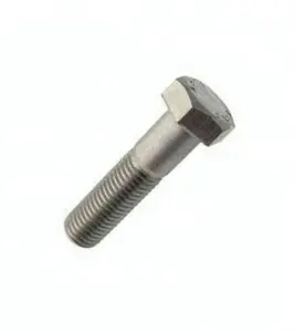 ที่มีคุณภาพที่ดีที่สุด DIN933และ DIN931สแตนเลส304หรือ316วัสดุ Hex Bolt และอ่อนนุชและเครื่องซักผ้า