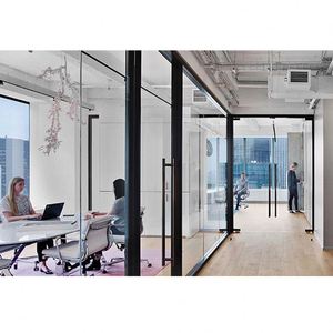 Bàn Văn Phòng Hiện Đại Trung Tâm Cuộc Gọi Nội Thất Phân Vùng Và Văn Phòng Máy Trạm 6 Người Tủ Kính Modular 301-32-8SA - Product Image 2