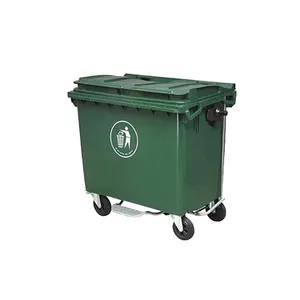 Poubelle à pédale en plastique de 1100 L, couleur personnalisable, pour la maison - Product Image 1