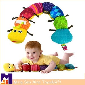 ingrosso alibaba colorato farcito millepiedi giocattolo della peluche - Product Image 5