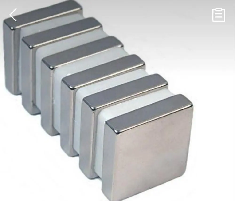 NdFeB N48SH N52 magnet for Compact systems (AI-60) for industrial NMR and MRI applications.