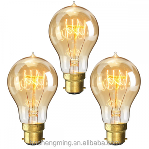 Venta caliente <span class=keywords><strong>A19</strong></span> 25 W/40 W/60 W <span class=keywords><strong>bulbo</strong></span> lámpara Retro Decoración E27 vintage Edison bombillas - Product Image 1
