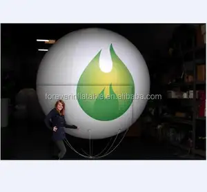 Palloncino gonfiabile a fiamma verde di alta fattura