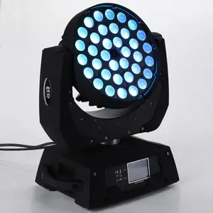 Multi Kleur Projector Licht 36Pcs * 10W Rgbw 4in1 Zoom Mini Led Wash Zoom Moving Head Light