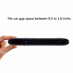 Boîte organisateur pour l'espace entre les sièges arrière et les portes de voiture, avec du cuir PU durable - Product Image 3