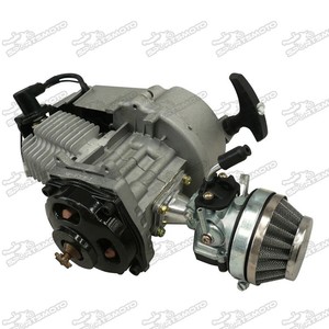 Avviamento a Strappo in Lega HP per <span class=keywords><strong>Motore</strong></span> 2 Tempi 47 49cc per Mini Pocket Bike Quad ATV Scooter Bici a <span class=keywords><strong>Motore</strong></span> Chopper - Product Image 2