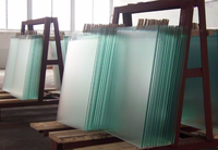 Verre gravé à l'acide de sécurité trempé décoratif coloré de 12mm pour les balustrades de balcon