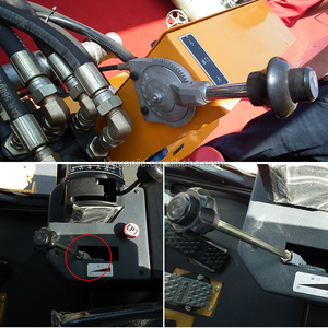 GJ1103A động cơ học sinh lớp tay điều khiển bướm ga joystick lever tự khóa - Product Image 5