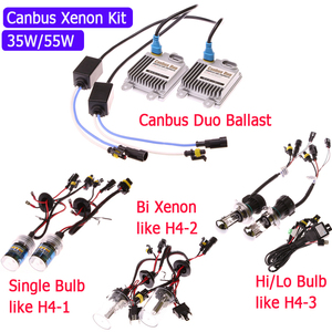 Thay thế halogen xe phía trước đèn HID headlight kit bi xenon H1 H7 H11 880 H4 H13 HB3 HB4 hid ánh sáng - Product Image 5