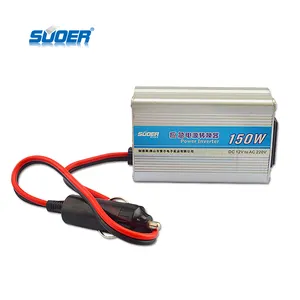 Suoer, precio de fábrica, 150W, CC a CA, inversor de corriente para coche