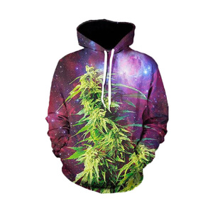 Custom mens 3D imprimir pullover hoodies todo impresión poliéster sudaderas con capucha - Product Image 1