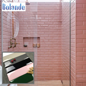 Pas cher étanche biseauté en céramique carreaux de mur 75*300 brillant vert <span class=keywords><strong>rose</strong></span> noir gris blanc tuile de métro <span class=keywords><strong>cuisine</strong></span> - Product Image 5