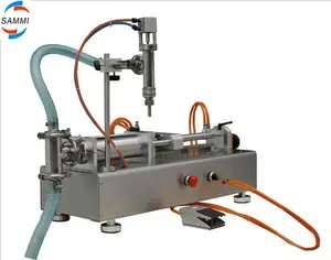 GFC-1000 Semi-automatique Pneumatique Liquide, L'eau D'embouteillage D'huile Machine De Remplissage De Jus