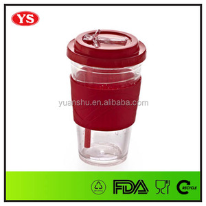 16oz/450 ml vasos de acrílico con el gel y la tapa - Product Image 1