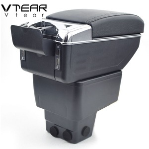 Vtear para <span class=keywords><strong>Mazda</strong></span> CX-<span class=keywords><strong>3</strong></span> CX <span class=keywords><strong>3</strong></span> CX3 Reposabrazos con Interfaz de Carga USB, Caja de Almacenamiento Elevada Central, <span class=keywords><strong>Accesorios</strong></span> para Reposabrazos - Product Image 4