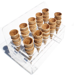 di plastica personalizzati ice cream cone titolari - Product Image 1
