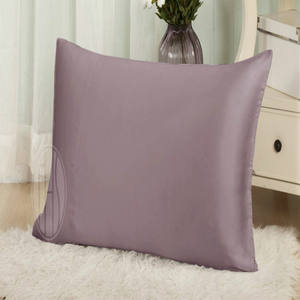 THXSILK 3 teilig Seide Bettwäsche 200 x 200 cm mit 2 Kissenbezüge 80 x 80 cm / 100% Maulbeerseide 19 Momme / Helles Lila - Product Image 4