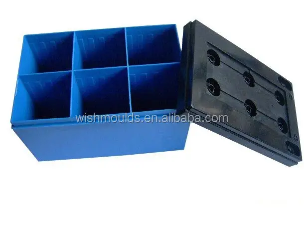 Plastic batterij container shell mould leverancier, accumulator case molding