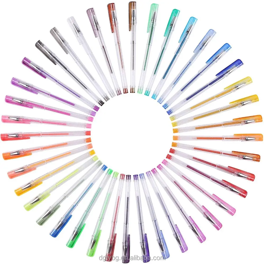 120 فريدة من نوعها الألوان جل أقلام مجموعة الرسم أقلام للتلوين كتاب ، الرسم ، الرسم و الكتابة