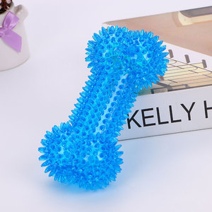 <span class=keywords><strong>2021</strong></span> mejor venta de alta calidad Spiky Chew TPR juguetes para perros hueso de <span class=keywords><strong>perro</strong></span> para la dentición - Product Image 4