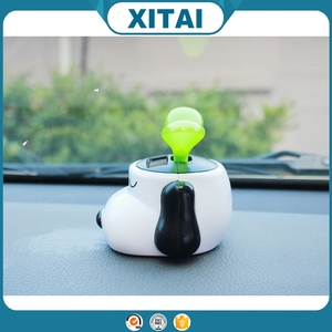 Bán Hot 8.5*8*7.5 cm điện năng lượng mặt trời Snoo py dog xe decrotation với chất lượng tốt nhất - Product Image 3