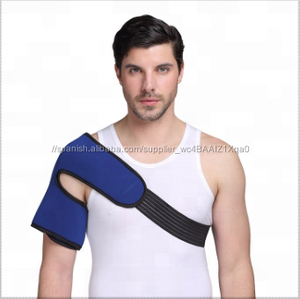 Compresa fría caliente compresa fría para el hombro y el brazo, gel hielo con manga de <span class=keywords><strong>tela</strong></span>, correa elástica - Product Image 2