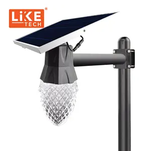 LikeTech Diamon12太阳能庭院灯部分led户外灯太阳能庭院灯，用于公园或任何地方喜欢漂亮的东西