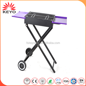 Parrilla de <span class=keywords><strong>barbacoa</strong></span> de carbón Parrilla de Carbón de <span class=keywords><strong>BARBACOA</strong></span> Portátil plegable carro de la compra para La Venta - Product Image 1