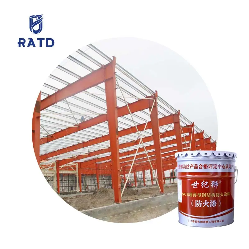 hot sale fireproof paint for steel structure fire retardant coating for steel