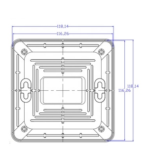 Sinh Thái Thân Thiện Nhựa Không Dây <span class=keywords><strong>Wifi</strong></span> Router Trường Hợp Mạng Bao Vây Cho Ngoài Trời - Product Image 6