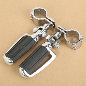 XF2103120-E Chrome Chân Pegs W/Kẹp Đối Với YAMAHA V-STAR XVS 1300 650 950 1100 XV 1600 1700 - Product Image 1