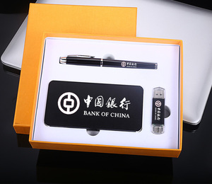 Bộ Quà Tặng Tiện Ích Công Nghệ Khuyến <span class=keywords><strong>M</strong></span>ại In Logo Tùy Chỉnh Bộ Sạc Dự Phòng <span class=keywords><strong>M</strong></span>ỏng Cầ<span class=keywords><strong>m</strong></span> Tay 6000MAh Kè<span class=keywords><strong>m</strong></span> Ổ Usb Và Bút - Product Image 4