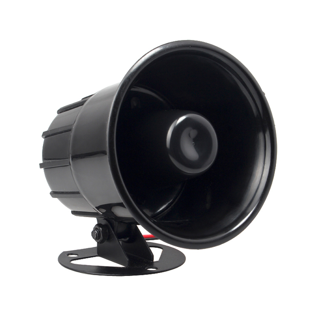 Six Tone Car Alarm Siren with Color Box