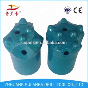 34mm <span class=keywords><strong>4</strong></span>,5, 6,7, 8 pulsanti 7/11/12 degree conici <span class=keywords><strong>bit</strong></span> pulsante per miniera di perforazione - Product Image 5