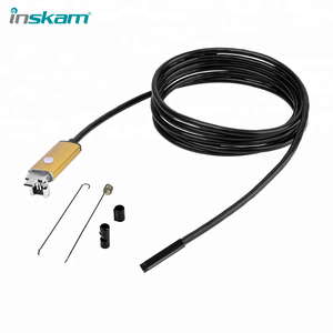 Gold water pipe deep well <span class=keywords><strong>5</strong></span> m Semi-rigid cable wireless Usb waterproof Endoscope borescope snake inspection camera - Product Image 2