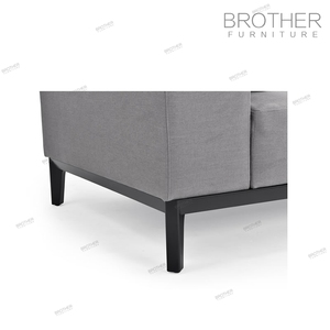 2022 tendencia gris moderno sofá Seccional de 3 plazas características de almacenamiento de refrigeración Material de abedul de tela para muebles de sala de estar de <span class=keywords><strong>Hotel</strong></span> - Product Image 5