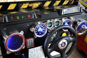 NQR-C15 CE estándar sucio drivin de carreras de coches máquina de juego con 42''LCD guangzhou juego - Product Image 4