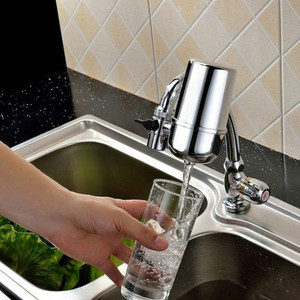 Healthy Faucet Water Filter System - Tap Water <span class=keywords><strong>Purifier</strong></span> Filter Water Purifying Device for Home Kitchen ,Faucet Mount Filter with - Product Image 6