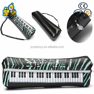 Advertising blow up keyboard with strap pvc inflatable piano