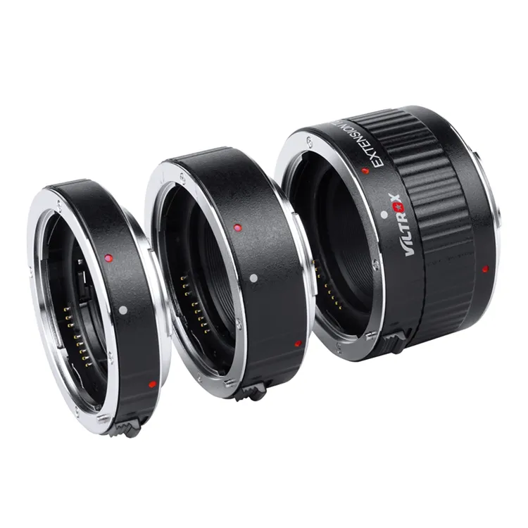 VILTROX DG-C Auto Focus Macro Extension Tube Set for Canon EOS EF/ EF-S Mount 5D2 5D3 5D4 6D 7D 70D