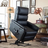 Geeksofa Vente en gros de meubles Fauteuil électrique Okin en tissu PU pour personnes âgées