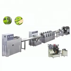 Candy chewing bubble gum making and packing machine