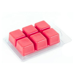 Cera de PVC transparente personalizada para mascotas, se derrite, con Concha, bandeja de plástico para embalaje, venta al por mayor - Product Image 2