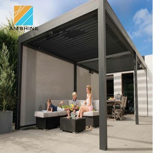 En acier inoxydable supports de pieds pergola extérieure - Product Image 5