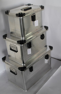 Caixa de Armazenamento e Transporte de Alumínio Metálico à Prova d'Água - Product Image 3