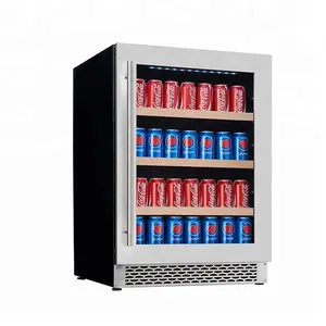 Beverage Refrigerator Commercial Refrigerators for Sale Beverage Cooler Electronic Temperature Juice Cooler Racks Glass 220 3