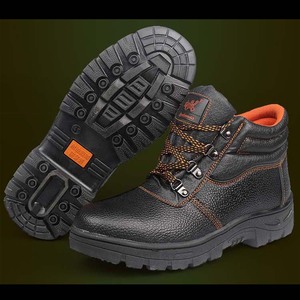 Chaussures <span class=keywords><strong>de</strong></span> <span class=keywords><strong>sécurité</strong></span> anti-écrasements pour hommes et femmes, accessoires <span class=keywords><strong>de</strong></span> <span class=keywords><strong>sécurité</strong></span>, montantes en acier, résistantes aux coupures <span class=keywords><strong>de</strong></span> la <span class=keywords><strong>cheville</strong></span>, à un prix abordable, en cuir microfibre, <span class=keywords><strong>Protection</strong></span> des pieds - Product Image 5
