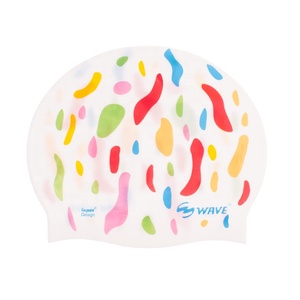 Nuevo estilo <span class=keywords><strong>de</strong></span> moda impreso impermeable <span class=keywords><strong>de</strong></span> silicona gorro <span class=keywords><strong>de</strong></span> piscina para adultos - Product Image 3